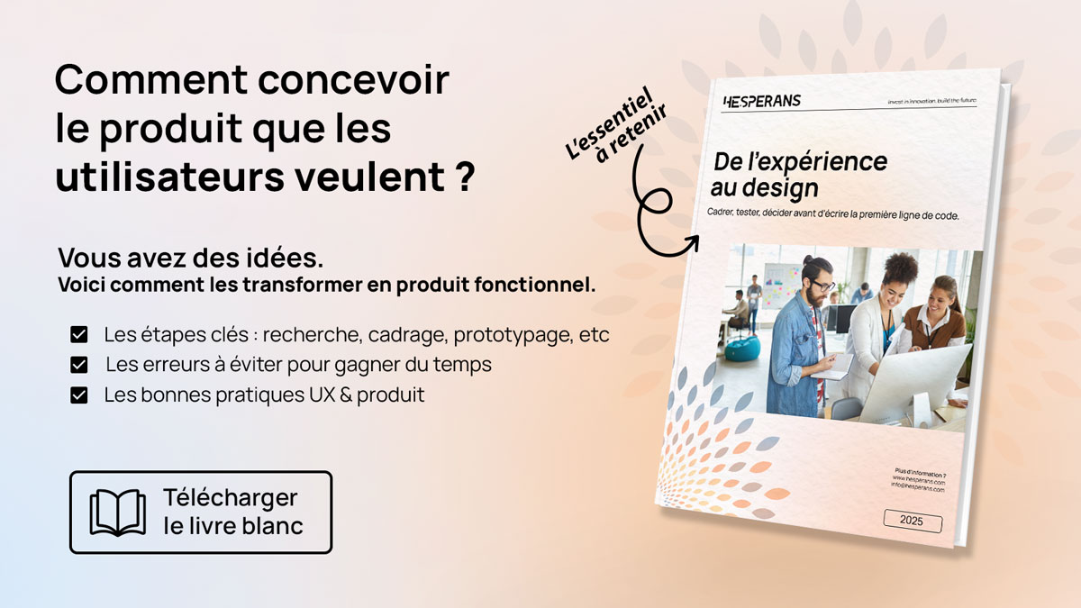 De l'expérience au design