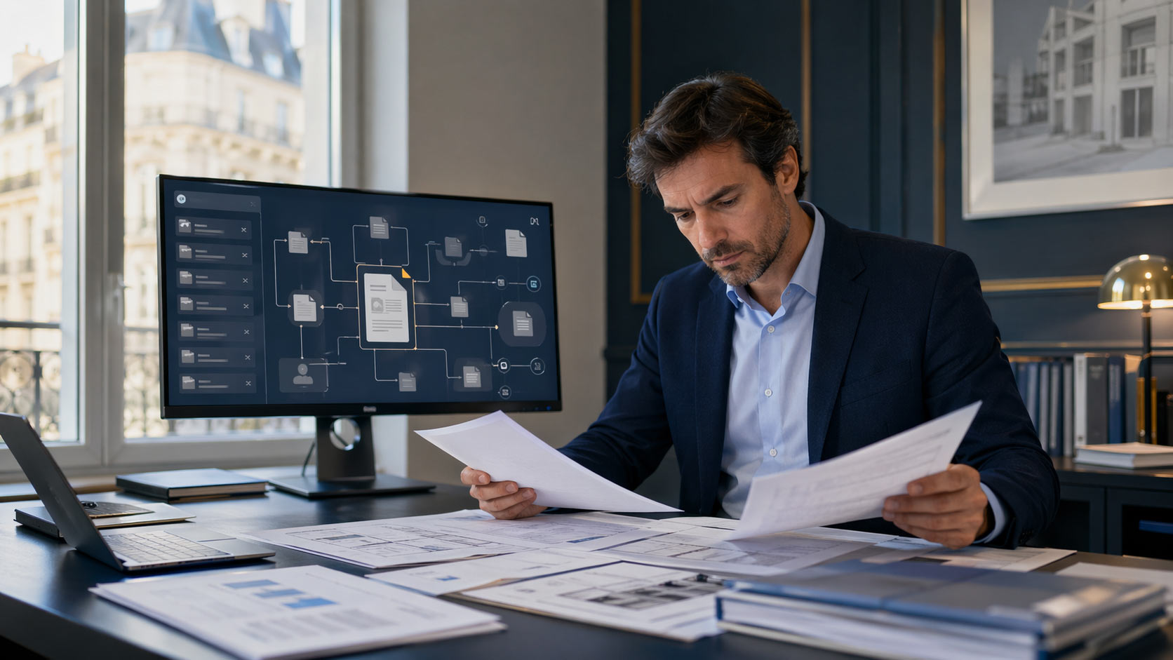 Gestion documentaire et rédaction assistée pour un cabinet de syndic
